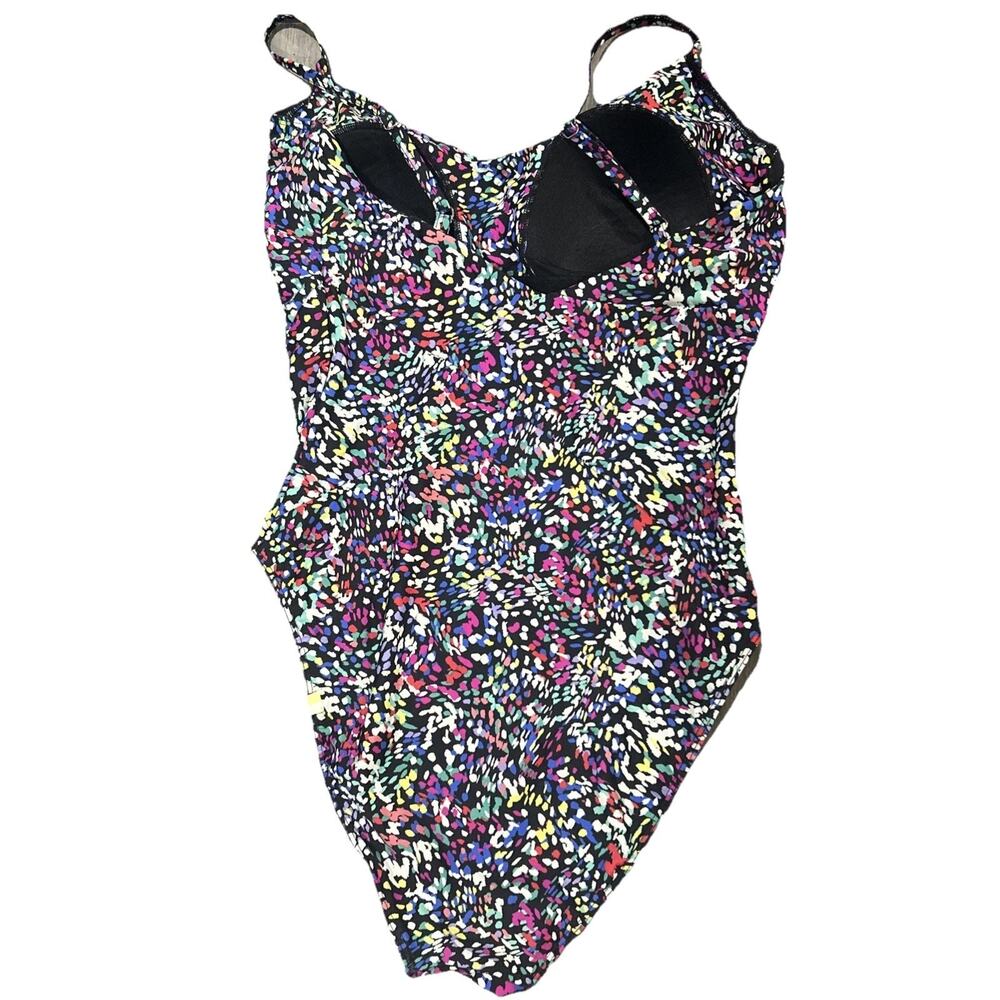 Summersalt Swimsuit Size 6 Multicolored Dots One piece, Spaghetti straps, padded - Picture 4 of 8